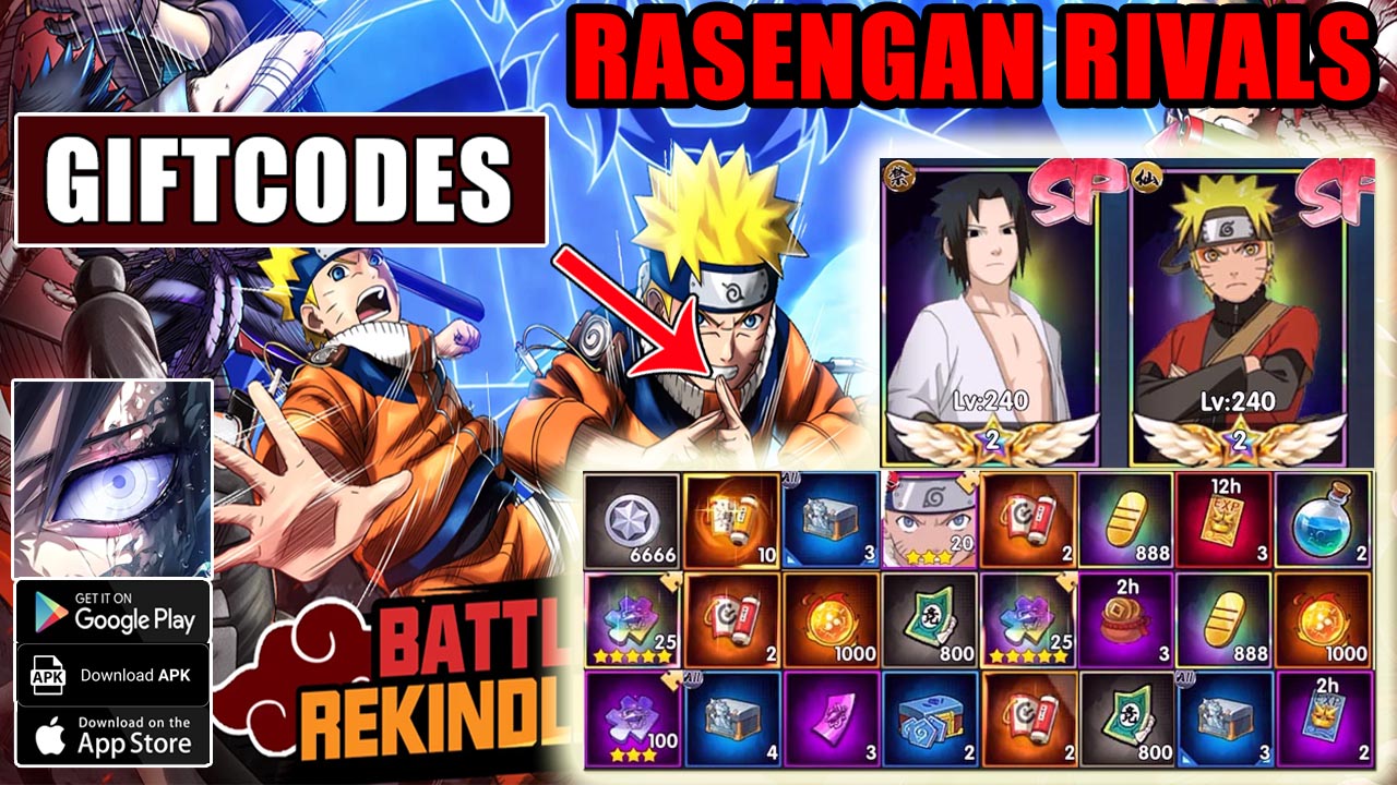Rasengan Rivals & 10 Giftcodes | All Redeem Codes Rasengan Rivals - How to Redeem Code | Rasengan Rivals by Crystal Throne 