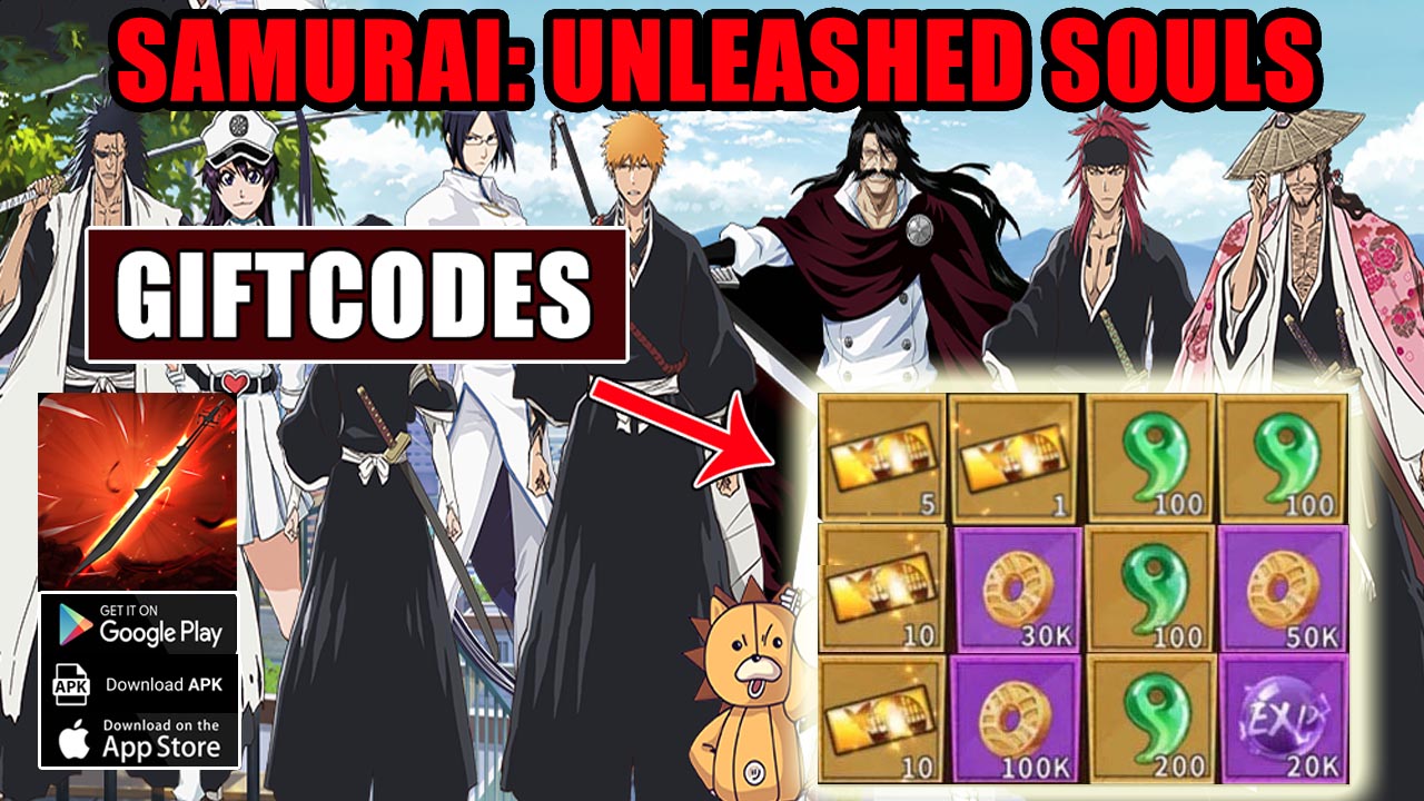 Samurai Unleashed Souls & 8 Giftcodes | All Redeem Codes Samurai Unleashed Souls - How to Redeem Code | Samurai Unleashed Souls by Huguet Arya 