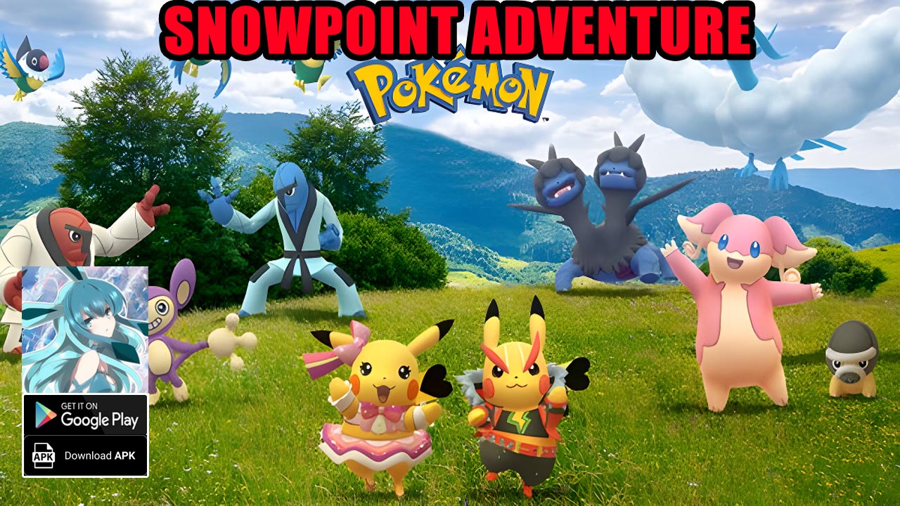 Snowpoint Adventure Gameplay Android APK | Snowpoint Adventure Mobile Pokemon RPG Game | Snowpoint Adventure by 99Diamonds 