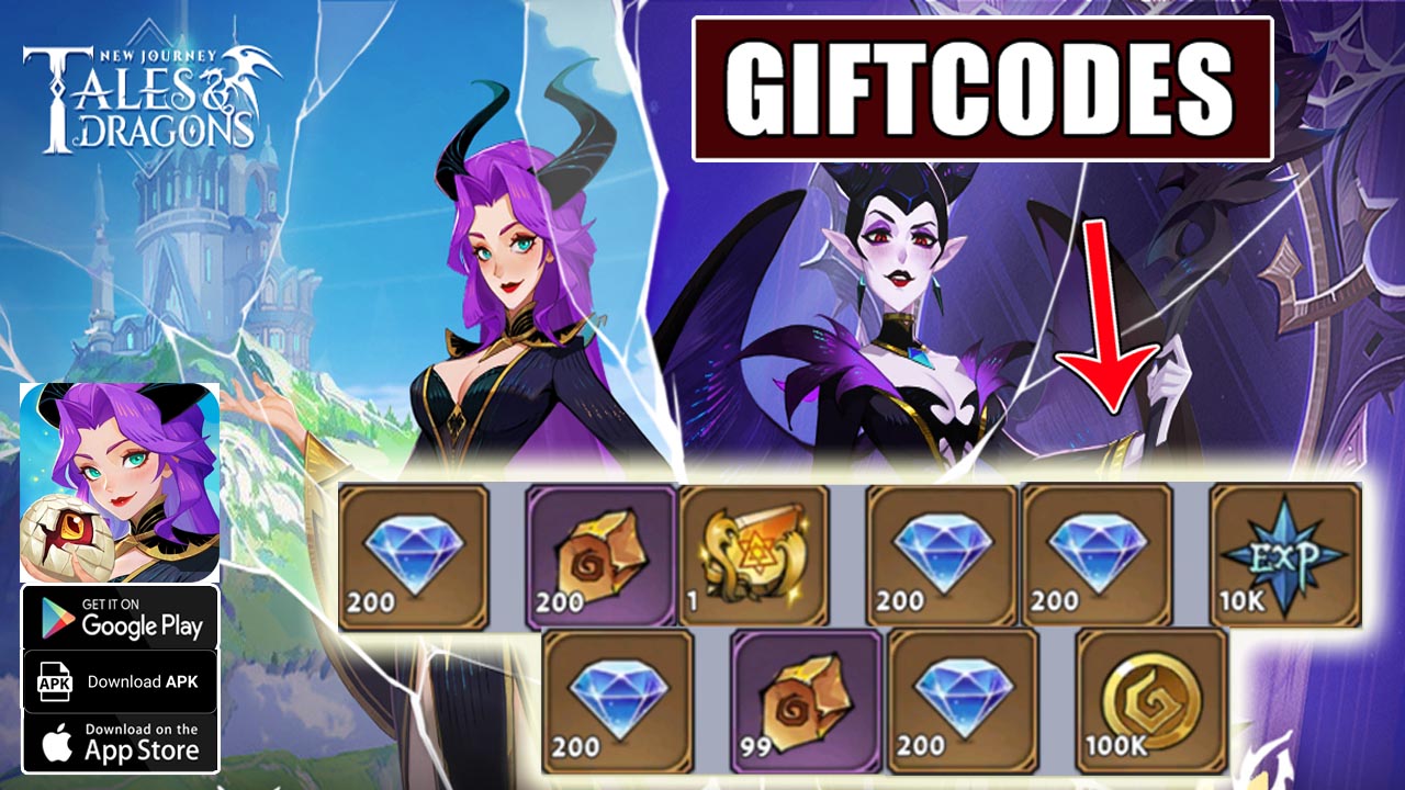 Tales & Dragon New Journey & 5 Giftcodes | All Redeem Codes Tales & Dragon New Journey - How to Redeem Code | Tales & Dragon NewJourney by UPJOYJOY 