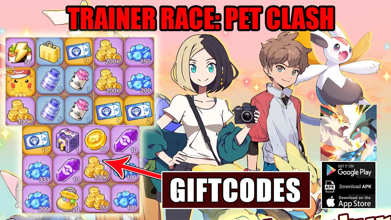 Trainers Race Pet Clash & 8 Giftcodes | All Redeem Codes Trainers Race Pet Clash - How to Redeem Code | Mystic Land Elf Island by HO Kai Wan 
