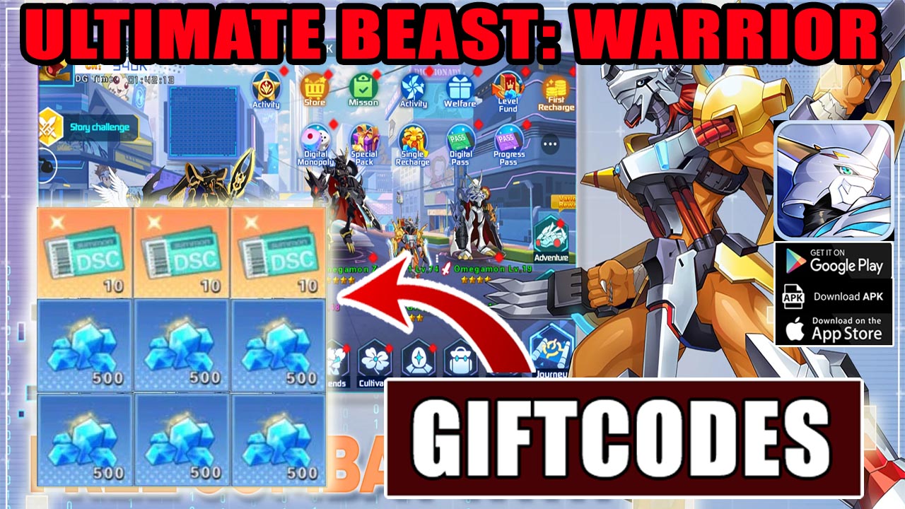 Ultimate Beast Warrior & 9 Giftcodes Gameplay Android iOS APK | All Redeem Codes Ultimate Beast Warrior - How to Redeem Code | Ultimate Beast Warrior by JY-Entertainment 