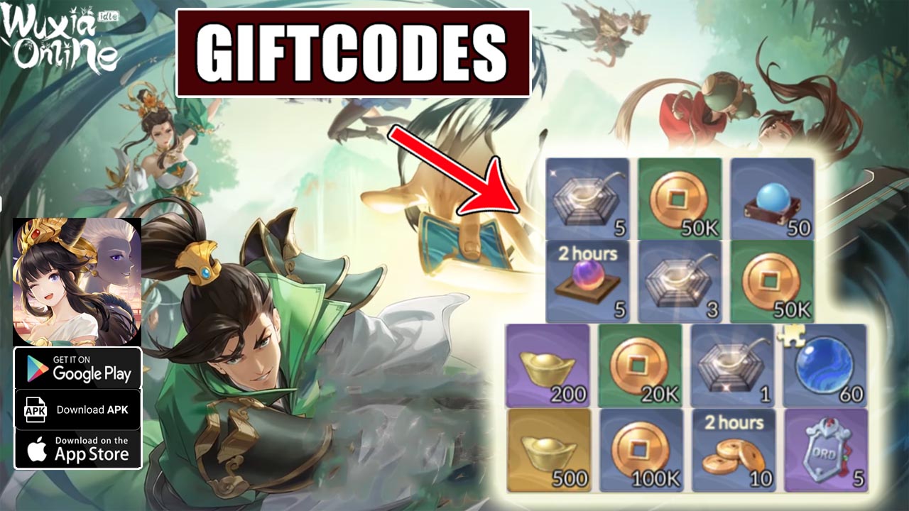 WuXia Online Idle & 4 Giftcodes | All Redeem Codes WuXia Online Idle - How to Redeem Code | WuXia Online Idle by UPJOYJOY 