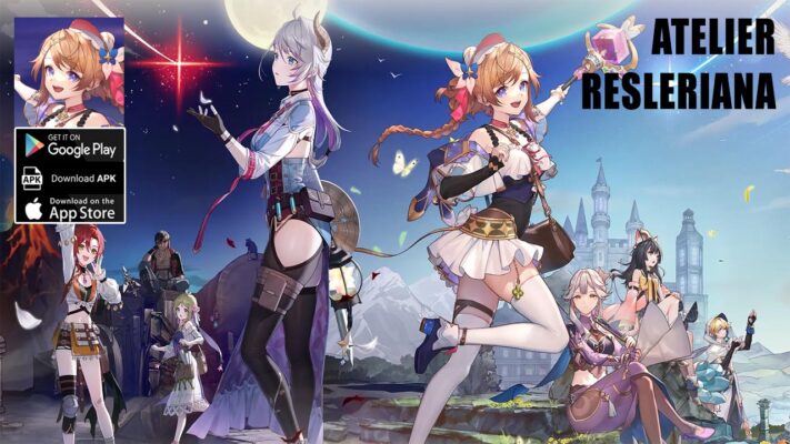 Atelier Resleriana Gameplay Android iOS APK | Atelier Resleriana JP Mobile RPG | Atelier Resleriana レスレリアーナのアトリエ by KOEI TECMO GAMES