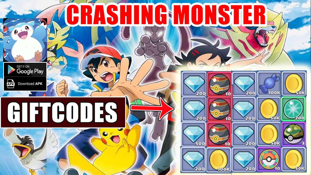 Crashing Monster & 11 Giftcodes | All Redeem Codes Crashing Monster Mobile - How to Redeem Code | Crashing Monster by Romine Kone 