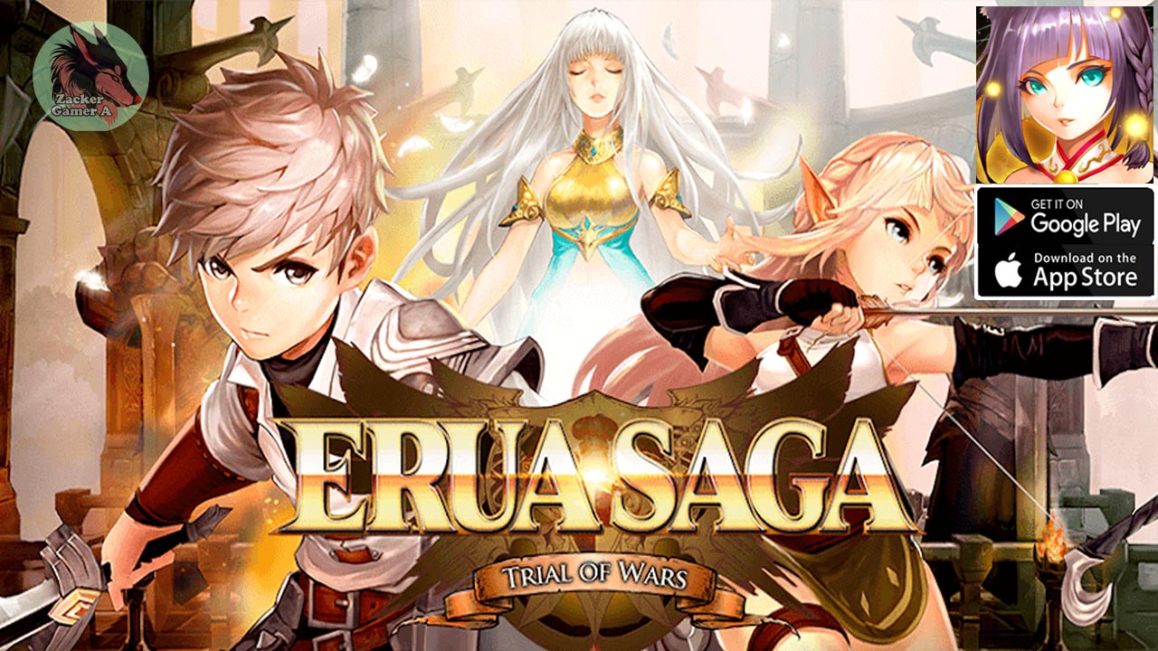ERUASAGA Gameplay Android iOS | ERUASAGA Global RPG Game | ERUASAGA by Neosonyx 
