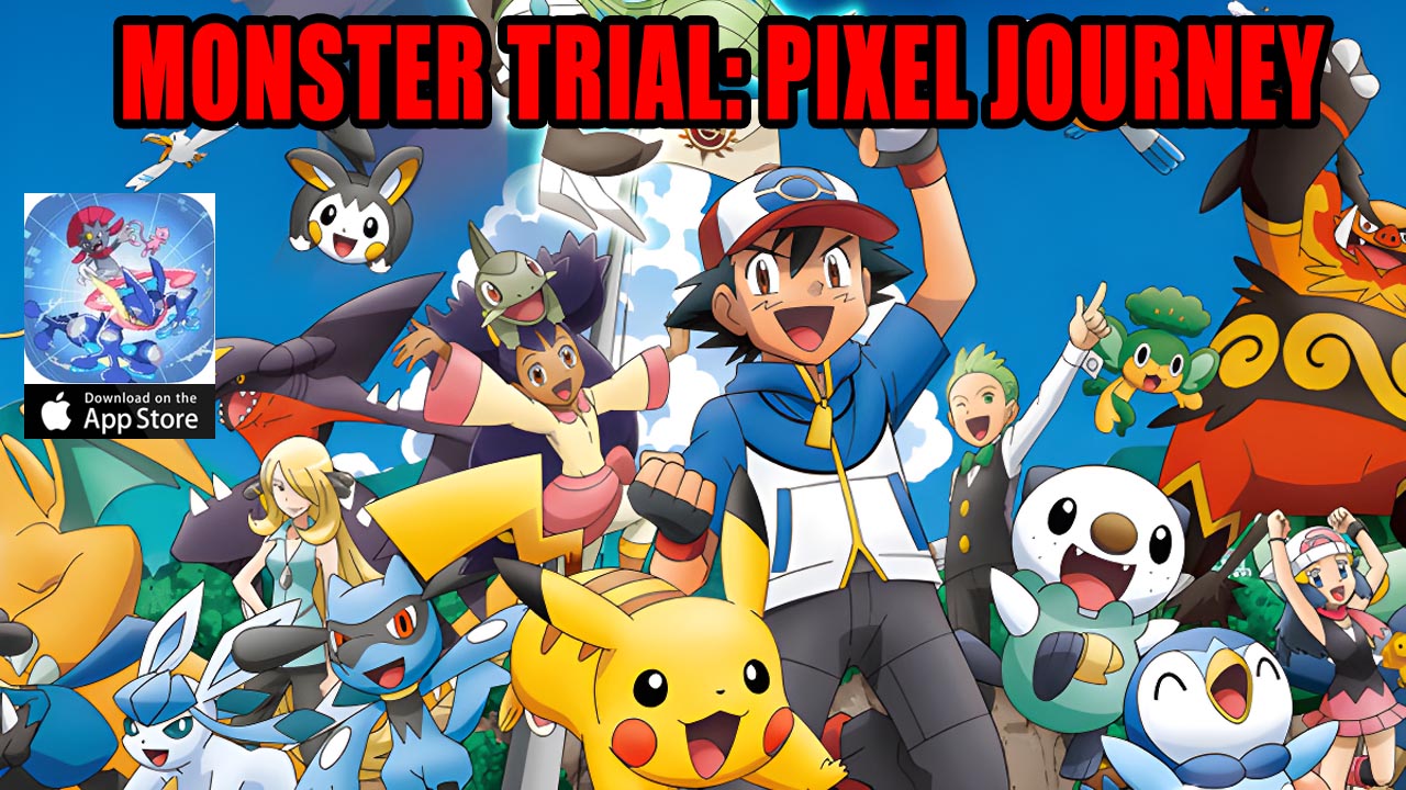 Monster Trial Pixel Journey Gameplay iOS | Monster Trial Pixel Journey New Pokemon RPG | Monster Trial Pixel Journey by SILVERFIT LTD 
