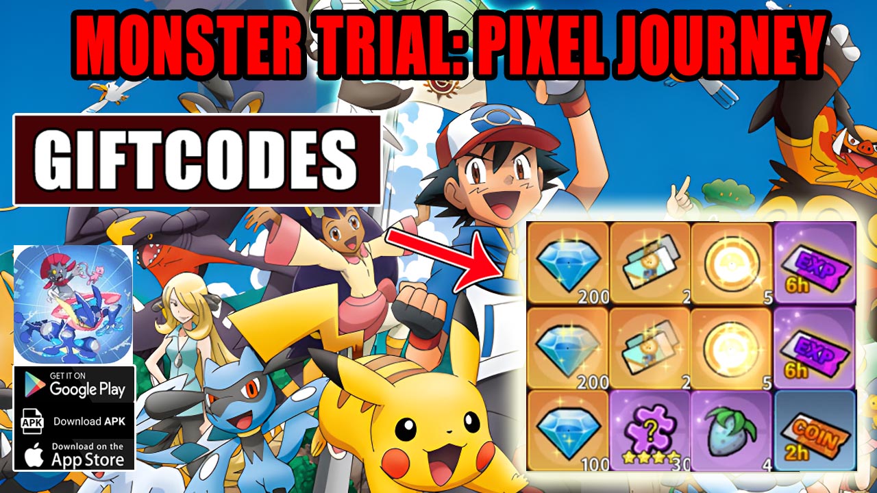 Monster Trial Pixel Journey & 3 Giftcodes | All Redeem Codes Monster Trial Pixel Journey - How to Redeem Code | Monster Trial Pixel Journey by SILVERFIT LTD 