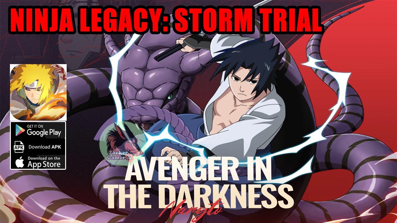 Ninja Legacy Storm Trial Gameplay iOS Android APK | Ninja Legacy Storm Trial Mobile Naruto RPG Game | Ninja Legacy Storm Trial 