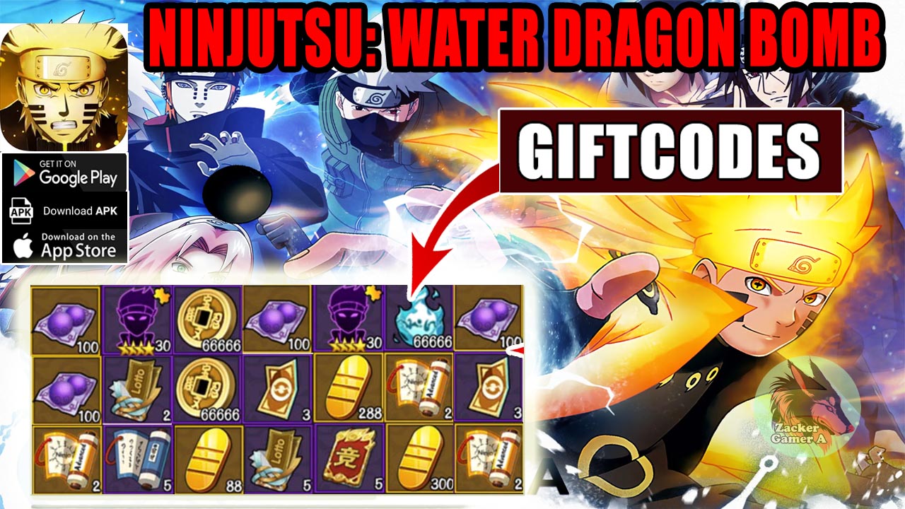Ninjutsu Water Dragon Bomb & 7 Giftcodes | All Redeem Codes Ninjutsu Water Dragon Bomb - How to Redeem Code | Ninjutsu Water Dragon Bomb by Power2 Ltd 