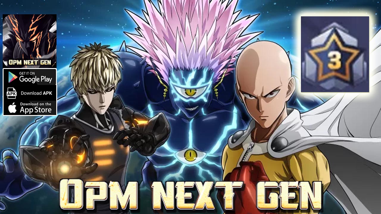 OPM NextGen Gameplay Android iOS APK | OPM NextGen Mobile One Punch Man RPG Game | OPM NextGen by EkkoKuwat 