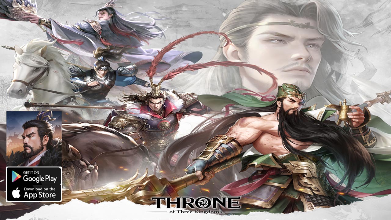 Throne Of Three Kingdoms Gameplay Android iOS Coming Soon | Throne Of Three Kingdoms Mobile RPG | Throne Of Three Kingdoms by Gacraze Entertainment Limited 