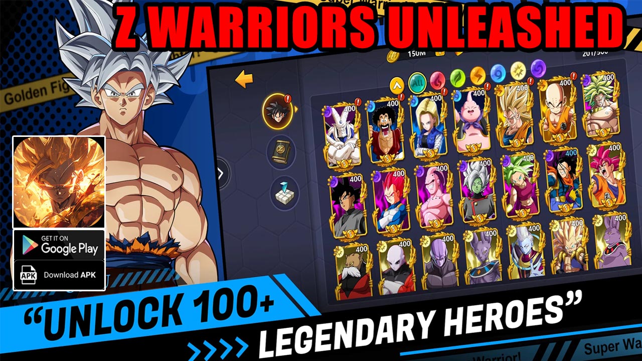 Z Warriors Unleashed Gameplay Android APK | Z Warriors Unleashed Mobile Dragon Ball RPG | Z Warriors Unleashed by Jay Woodall 