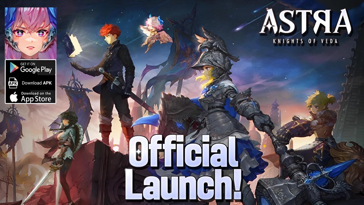 ASTRA Knights Of Veda Gameplay Official Launch Android iOS | All Redeem Codes ASTRA Knights Of Veda - How to Redeem Code | ASTRA Knights Of Veda by HYBE IM Co., Ltd. 
