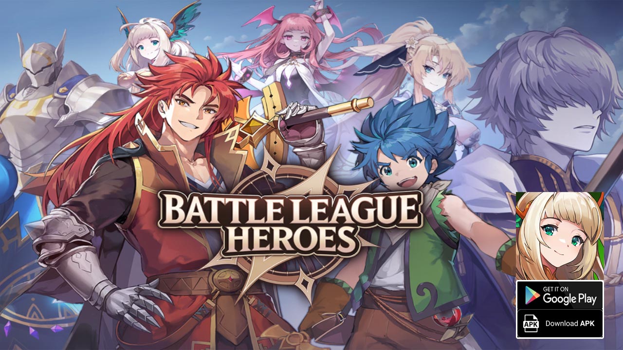 Battle League Heroes Gameplay Android iOS APK | Battle League Heroes Mobile RPG Game | BattleLeague Heroes by macovill 
