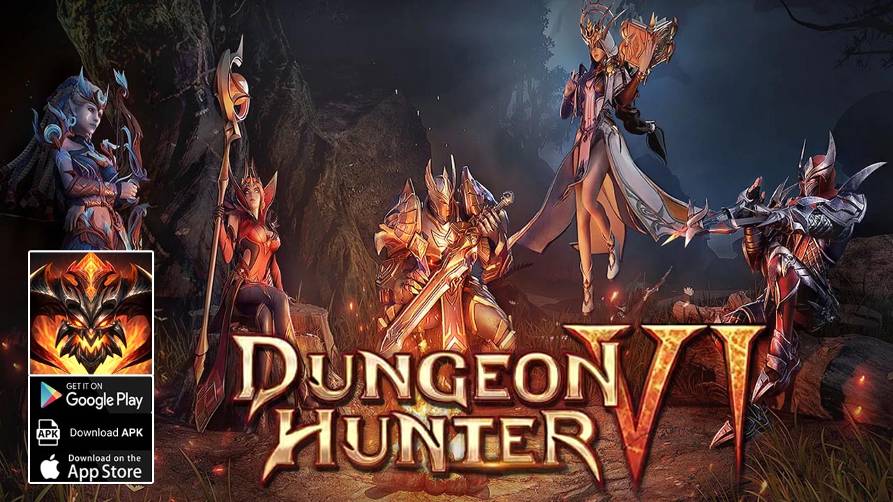 Dungeon Hunter 6 Gameplay Android iOS APK | Dungeon Hunter 6 Mobile MMORPG Game | Dungeon Hunter 6 by GOAT Games 