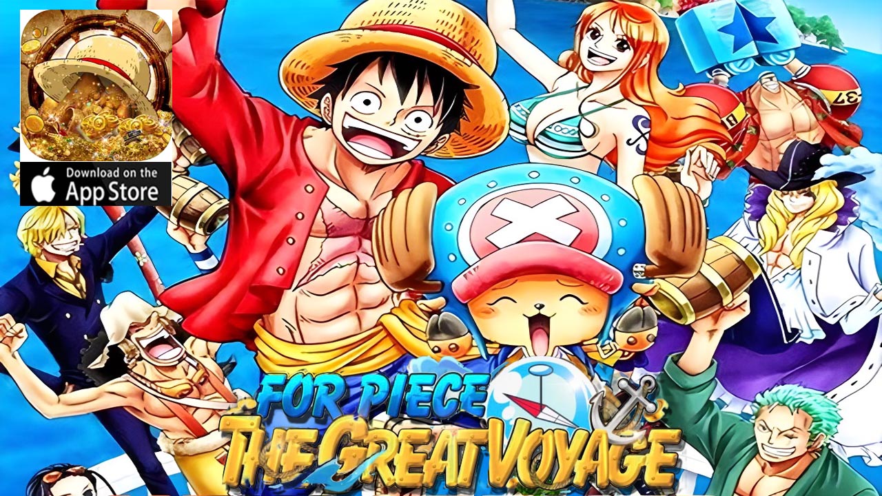 For Piece The Great Voyage Gameplay iOS | For Piece The Great Voyage Mobile One Piece Idle RPG | For Piece: The Great Voyage by HK DORIS TECH LIMITED 