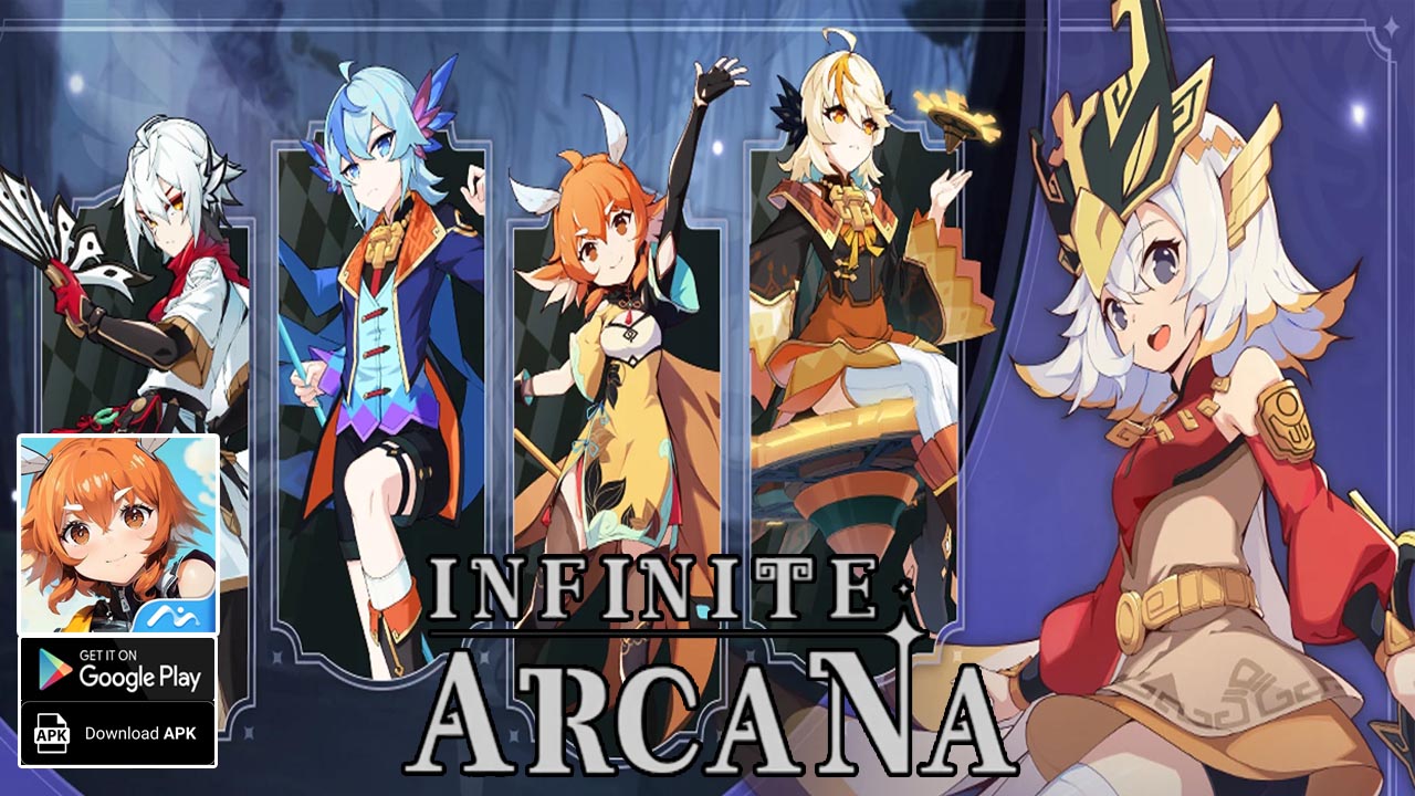 Infinite Arcana Gameplay Android APK | Infinite Arcana Mobile Action RPG Game | Infinite Arcana by Hisar Games 