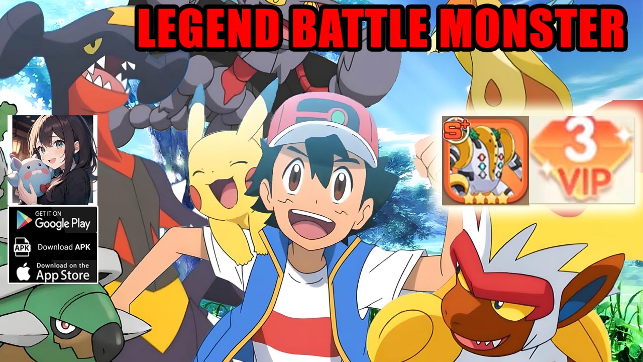 Legend Battle Monster Gameplay Android iOS APK | Legend Battle Monster Mobile Pokemon RPG | Legend Battle Monster by ragmobroll 