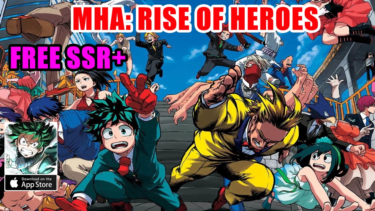 MHA Rise of Heroes Gameplay iOS | MHA Rise of Heroes New My Hero Academy Idle RPG Game | MHA Rise of Heroes by BRIGHTON FRINGE LTD 