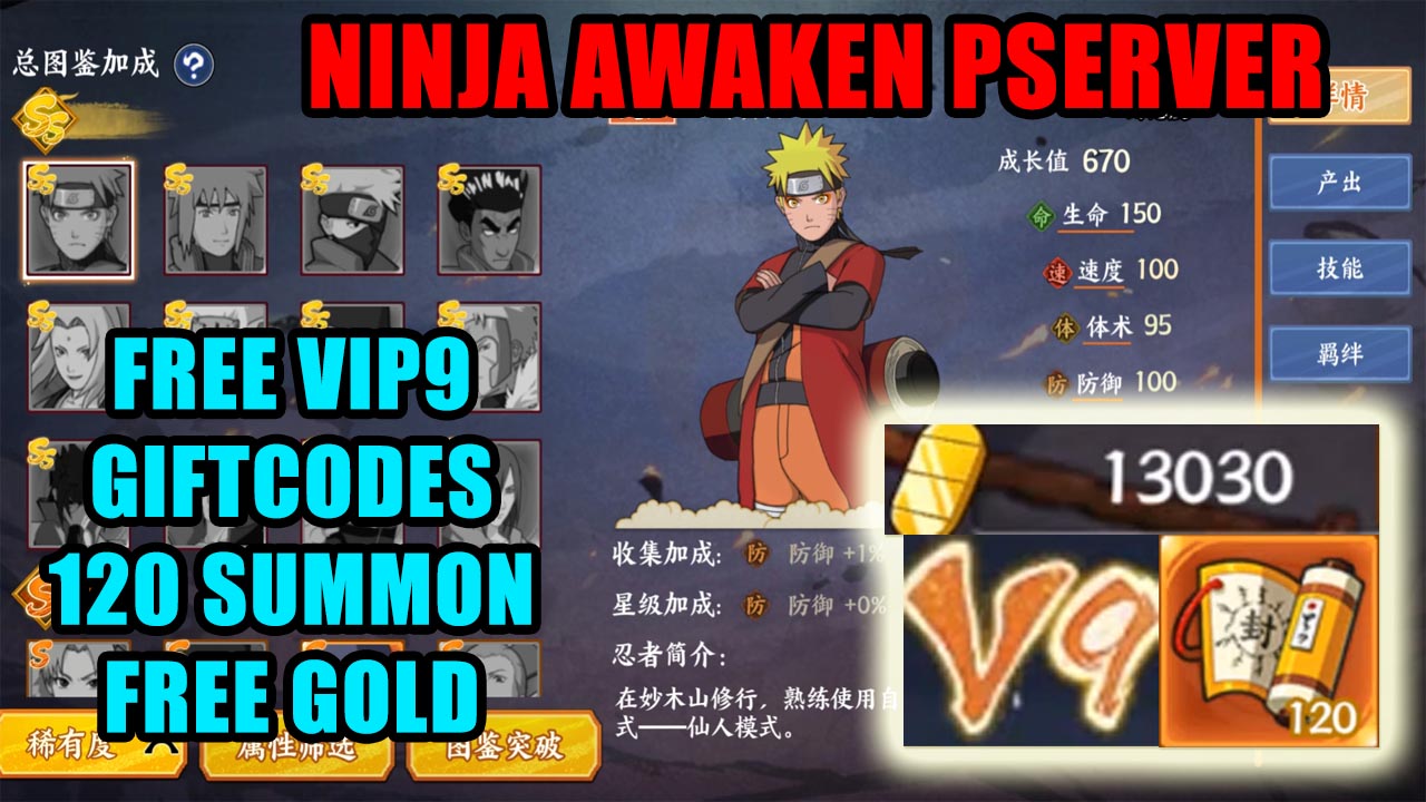 Ninja Awaken Gameplay Android iOS APK | Ninja Awaken & Konoha Awaken Mobile Naruto RPG Game | Ninja Awaken P Server 