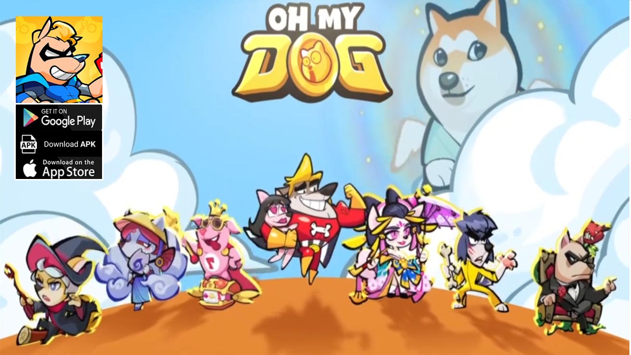 Oh My Dog Gameplay Android iOS Coming Soon | Oh My Dog Mobile RPG Game | Oh My Dog by Joy Nice Games 