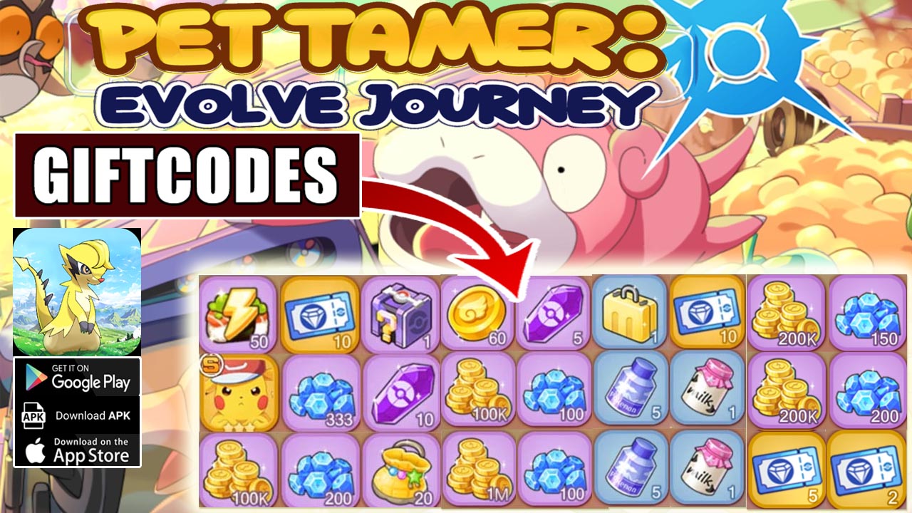 Pet Tamer Evolve Journey & 8 Giftcodes | All Redeem Codes Pet Tamer Evolve Journey - How to Redeem Code | Pet Tamer Evolve Journey by dirkX 