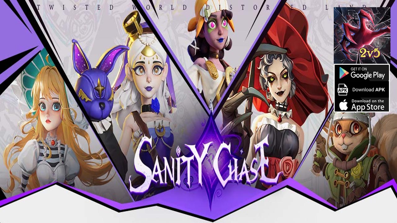 Sanity Chase Gameplay Android iOS APK | Sanity Chase Mobile 2V5 Game | Sanity Chase by Lohas Games Pte Ltd 