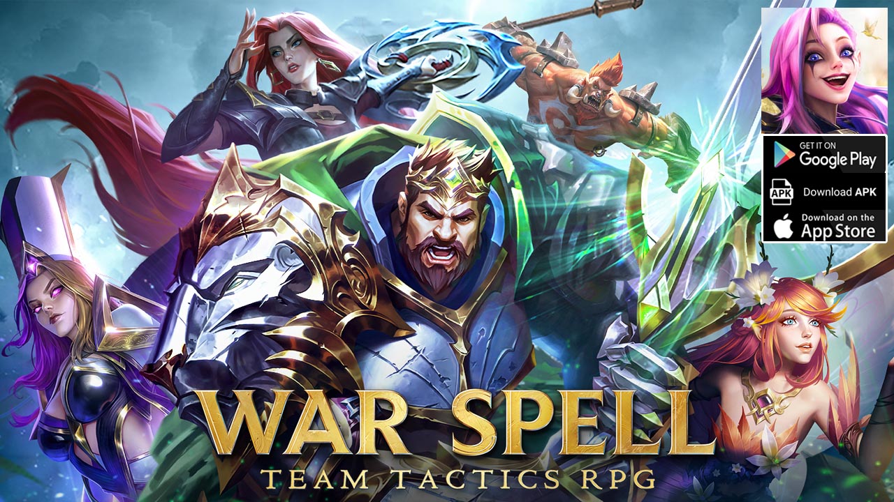 War Spell Team Tactics RPG Gameplay Android iOS APK | War Spell Team Tactics RPG Mobile Game by WESTLAKE TECHNOLOGIES CO PTE LTD 