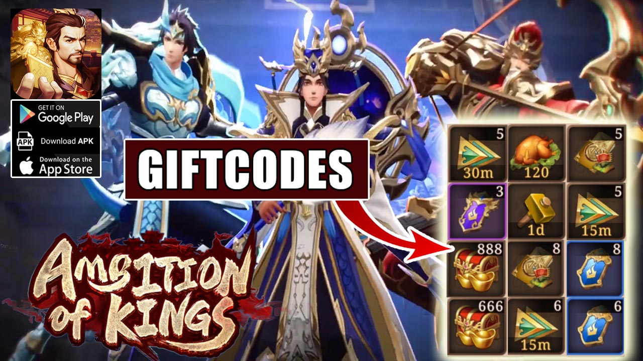 Ambition Of Kings & 4 Giftcodes | All Redeem Codes Ambition Of Kings - How to Redeem Code | Ambition Of Kings by ZephyrusGames 