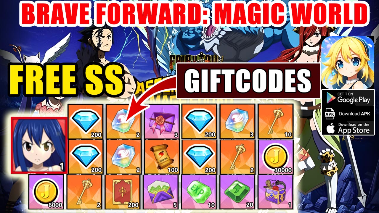 Brave Forward Magic World & 6 Giftcodes | All Redeem Codes Brave Forward Magic World - How to Redeem Code | Brave Forward Magic World by MC Entertainment 
