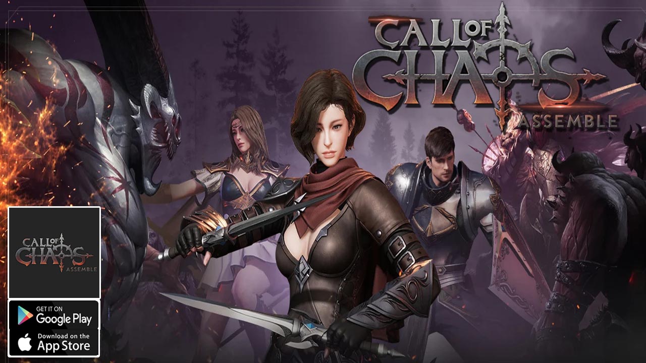 Call Of Chaos Assemble Gameplay Android iOS APK | Call Of Chaos Assemble Mobile MMORPG | Call Of Chaos: Assemble by DRAGONFLY GF CO., LTD. 