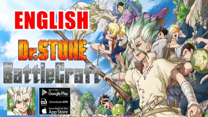 Dr STONE Battle Craft Gameplay Android iOS APK English Launch | Dr STONE Battle Craft Mobile RPG Game | Dr. STONE Battle Craft by Poppin Games Japan Co., Ltd.