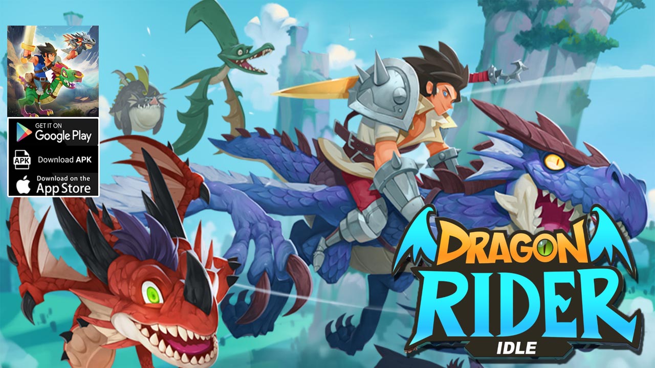 Dragon Rider Idle Gameplay Android iOS APK | Dragon Rider Idle Mobile RPG Game | Dragon Rider Idle by mobirix 