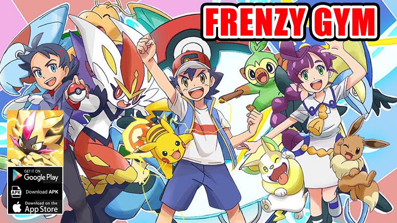 Frenzy Gym Gameplay Android iOS APK | Frenzy Gym Mobile Pokemon RPG Game | Frenzy Gym by FreeFantasyFin 