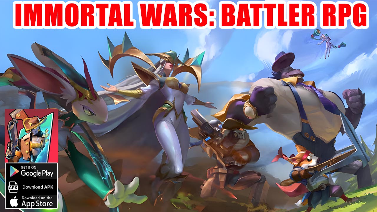 Immortal Wars Battler RPG Gameplay Android iOS APK | Immortal Wars Battler RPG Mobile Soft Launch | Immortal Wars: Battler RPG by SKYBULL 
