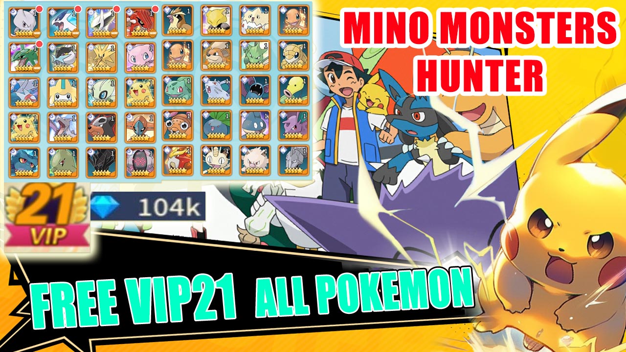 Mino Monsters Hunter Gameplay Android APK Free V21 | Mino Monsters Hunter Mobile Pokemon Idle RPG Game | Mino Monsters: Hunter by Elite Puzzle 