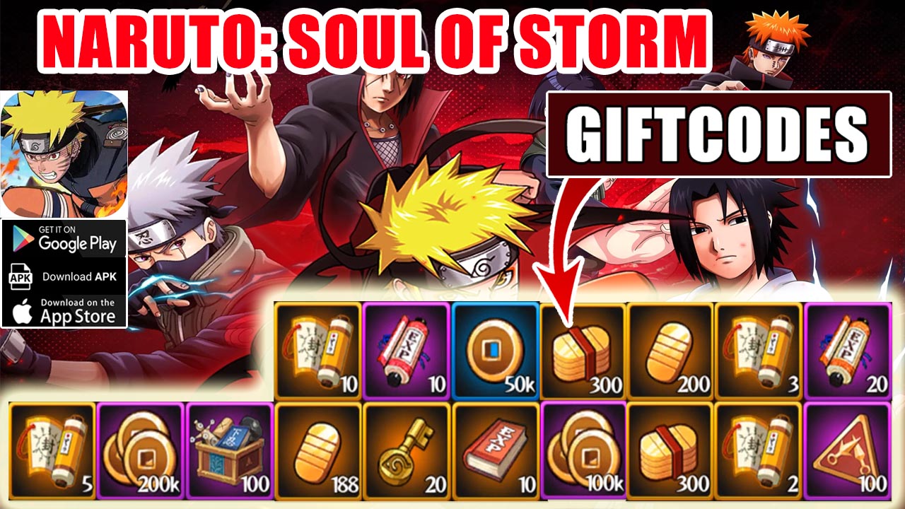Naruto Soul Of Storm & 5 Giftcodes | All Redeem Codes Naruto Soul of Storm - How to Redeem Code | Naruto Soul of Storm by Cloud Creek Limited 