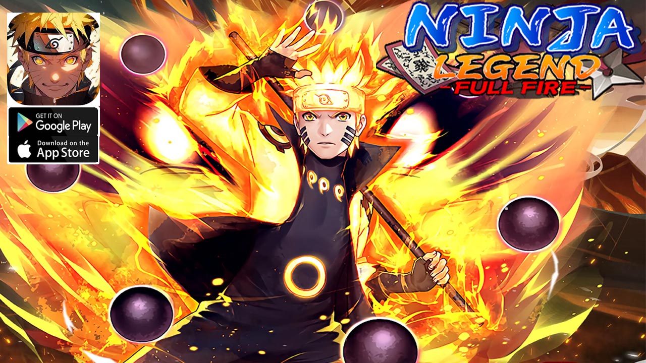 Ninja Legend Full Fire Gameplay iOS Android | Ninja Legend Full Fire Mobile New Naruto RPG Game | Ninja Legend: Full Fire by Shenzhen Zixing Technology 