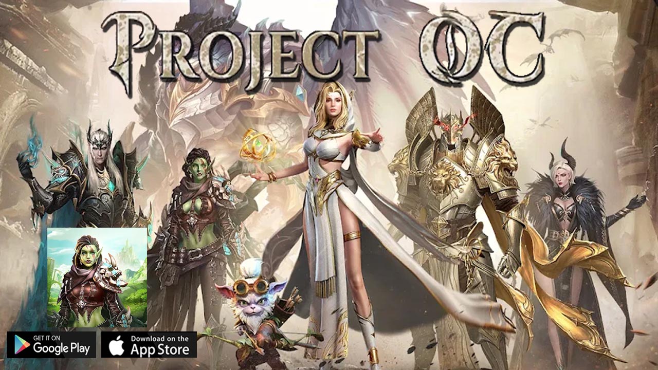 Project OC Gameplay Android iOS APK | Project OC Mobile RPG Game Beta | Project OC by Exptional Global 
