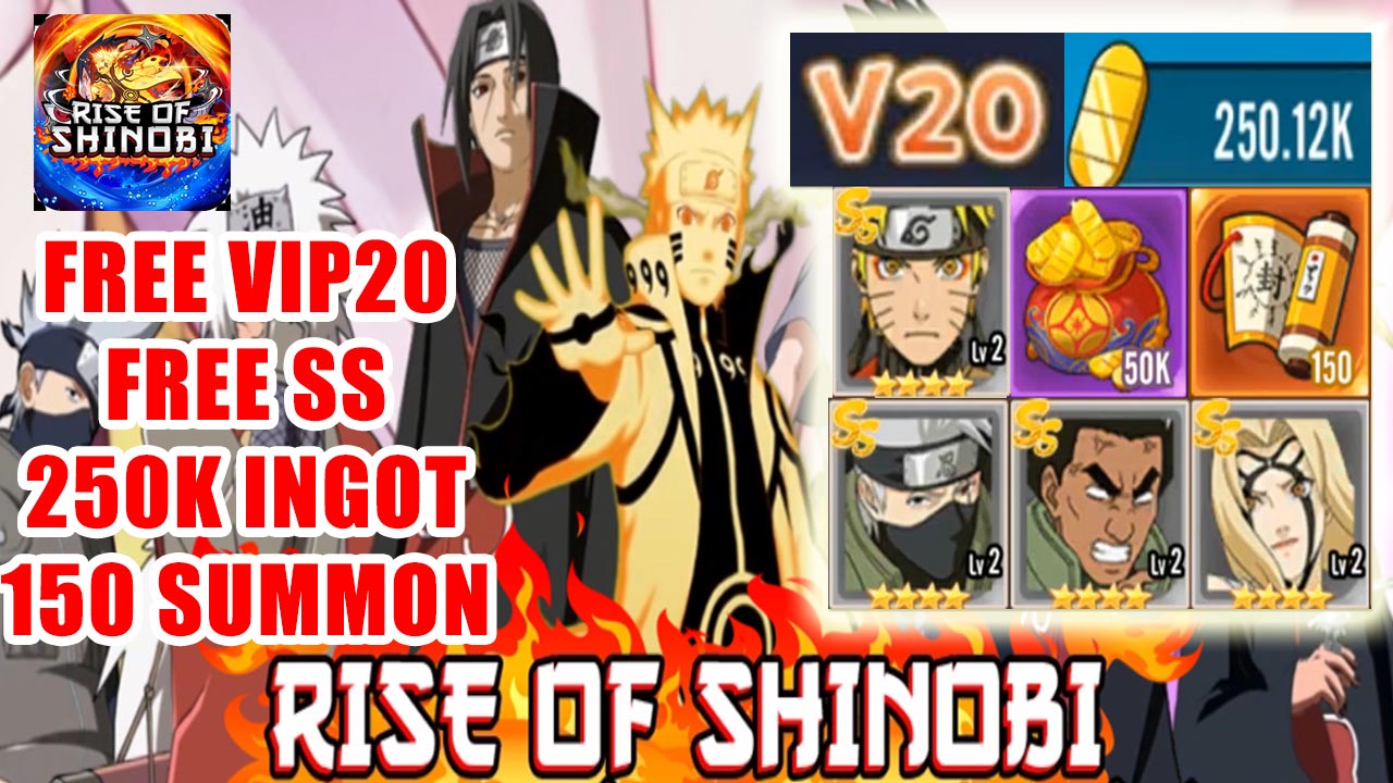 Rise Of Shinobi Gameplay Android iOS APK Official Launch | Rise Of Shinobi Global Mobile Naruto RPG 