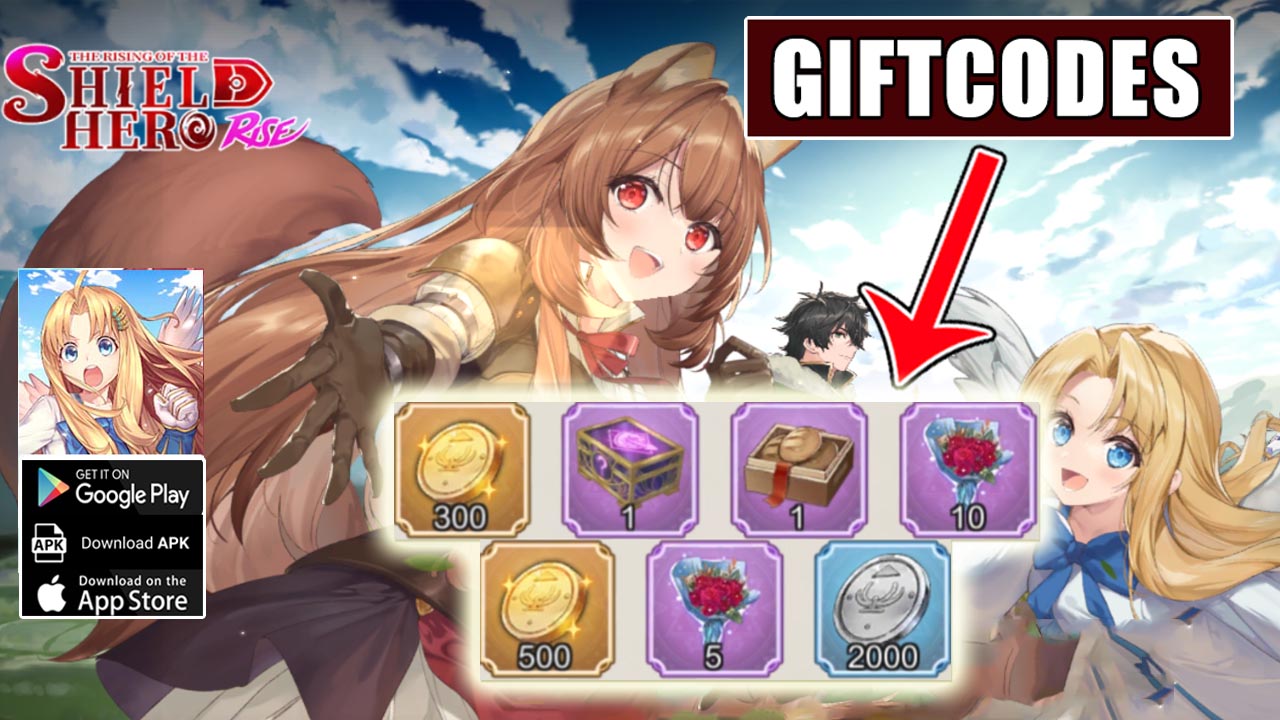 Shield Hero RISE & 2 Giftcodes | All Redeem Codes Shield Hero RISE - How to Redeem Code | Shield Hero RISE by Eggtart 