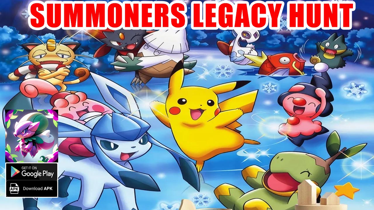 Summoners Legacy Hunt Gameplay Android APK | Summoners Legacy Hunt Mobile Pokemon Idle RPG | Summoners Legacy Hunt by Quantum Pixel Forge 