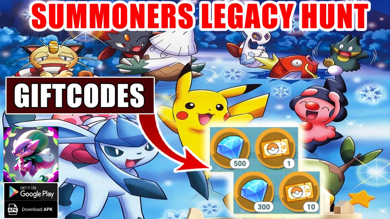 Summoners Legacy Hunt & 2 Giftcodes | All Redeem Codes Summoners Legacy Hunt - How to Redeem Code | Summoners Legacy Hunt by Quantum Pixel Forge 