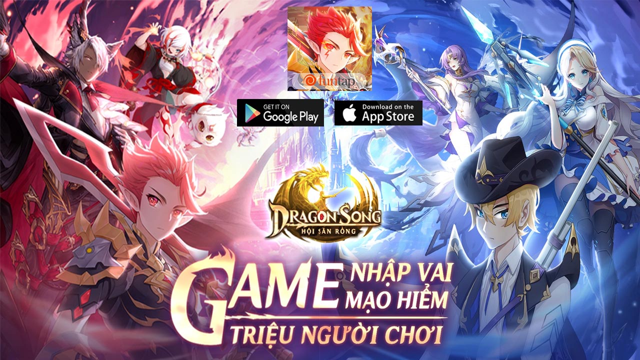Dragon Song Hội Săn Rồng Gameplay Android iOS Coming Soon | Dragon Song Hội Săn Rồng Mobile MMORPG | Dragon Song Hội Săn Rồng by Funtap 
