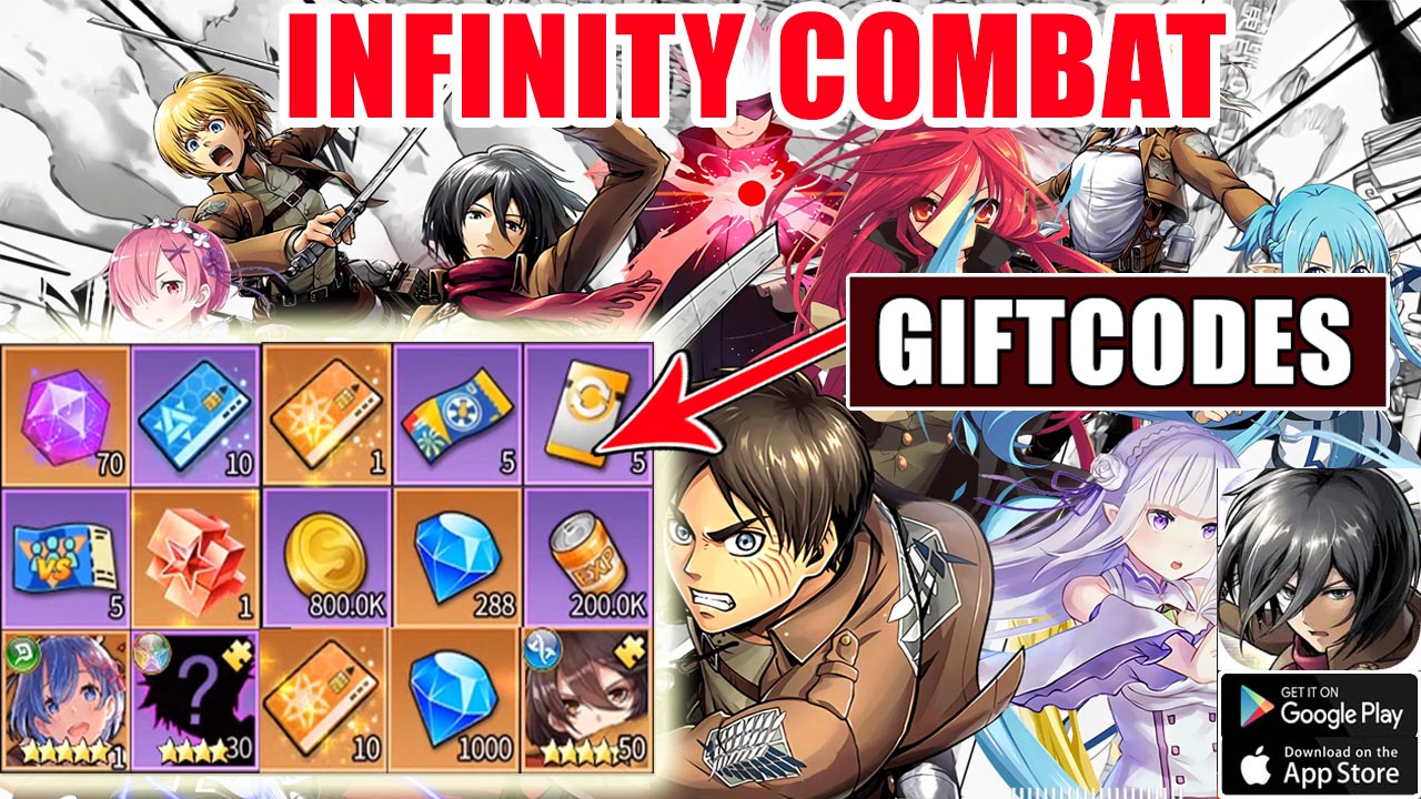 Infinity Combat & 5 Giftcodes | All Redeem Codes Infinity Combat - How to Redeem Code | Infinity Combat by Xunyi Nerwork 