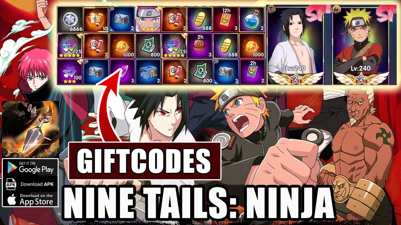 Nine Tails Ninja & 10 Giftcodes | All Redeem Codes Nine Tails Ninja - How to Redeem Code | Nine Tails Ninja by Battle of Dawn 