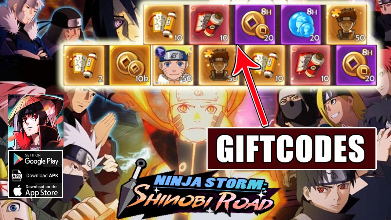 Ninja Storm Shinobi Road & 4 Giftcodes | All Redeem Codes Ninja Storm Shinobi Road - How to Redeem Code | Ninja Storm Shinobi Road by Regolith Team 