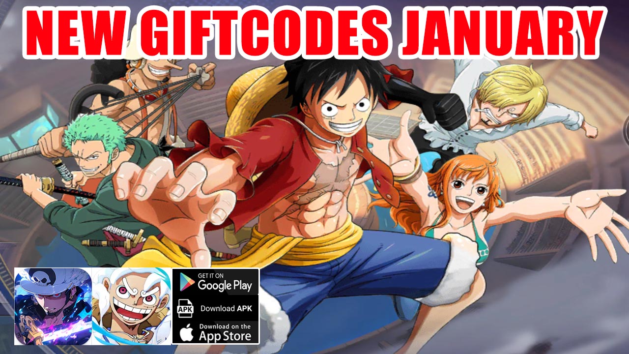 One Piece Gear Five Unleashed & New Giftcodes January Pirate Era Legends Shores | All Redeem Codes OP Gear Five Unleashed - How to Redeem Code 