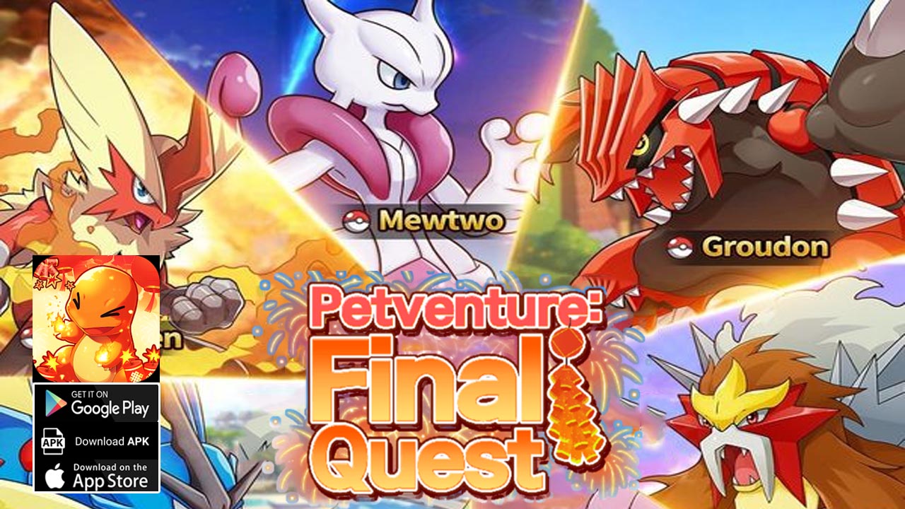 Petventure Final Quest Gameplay Android iOS APK | Petventure Final Quest Mobile Pokemon RPG Game 